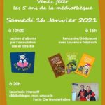 [Reporté] Médiathèque - anniversaire des 5 ans !