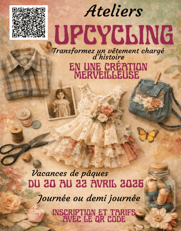Atelier Upcycling par Le Fil des Possibles