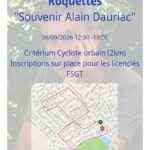 Trophée du Canton de Roquettes : "Souvenir Alain Dauriac"